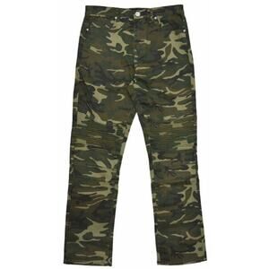 XRAY Boys Camo Print Moto Jeans Size 16 Olive Camo MSRP $58 BXP-96107